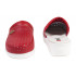 Odpružená zdravotná obuv MED11 - Červená / Biela podrážka